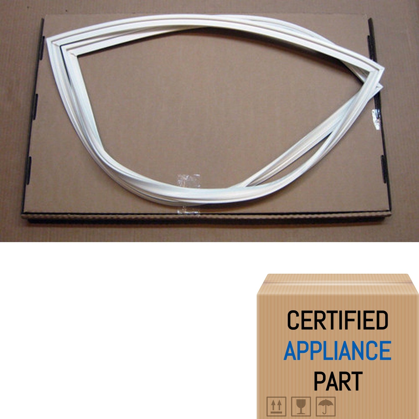A1 Refrigerator Fresh Food Door Gasket Seal for Amana 12550111Q PS2007702 AP4013