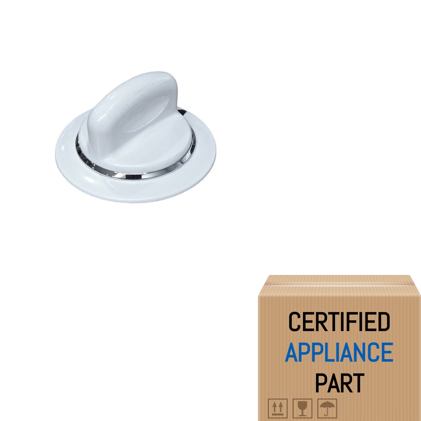 A1 Premier Component WE01X20374 Dryer Timer Knob White for GE PS8769912 AP580516