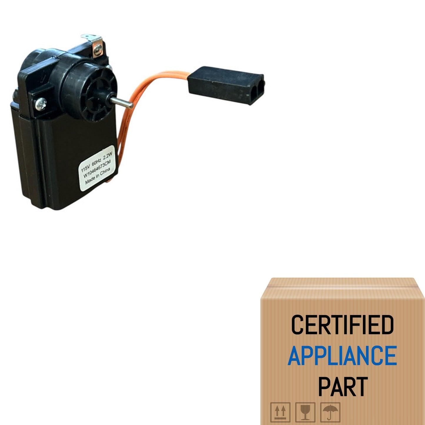 A3 W10464673 Refrigerator Evaporator Freezer Fan motor for KitchenAid WPW1046467