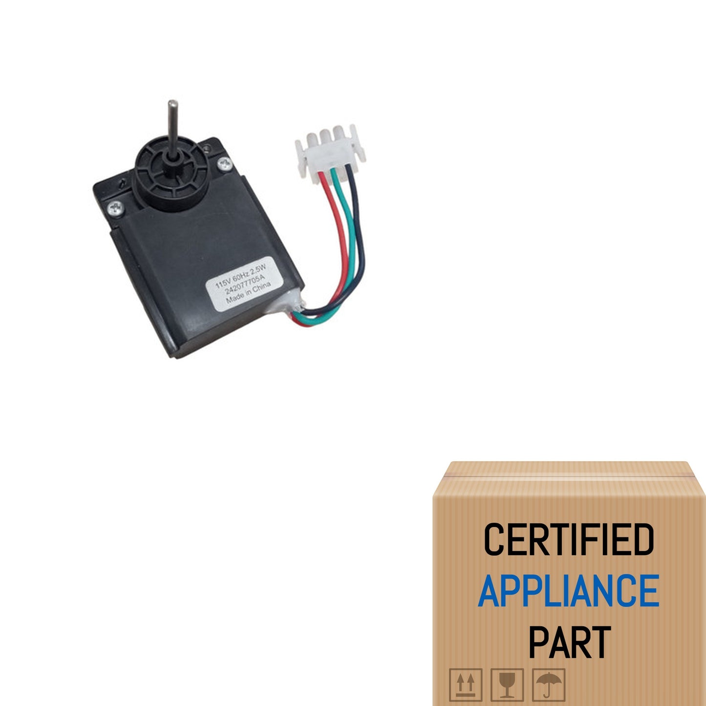 A3 Premier Component 242077705 Refrigerator Evaporator Fan Motor for Crosley