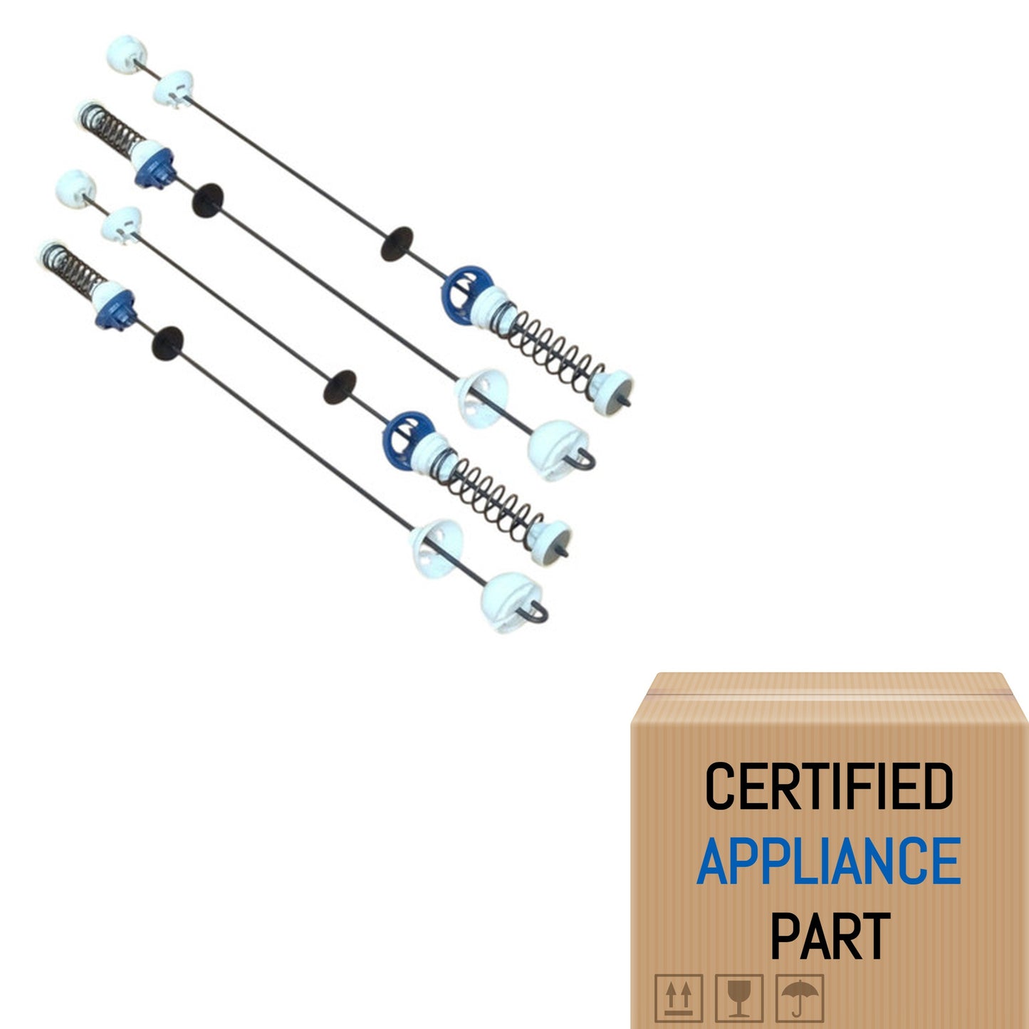 A2 Choice W10820048 Washer Spring Suspension Kit for Maytag