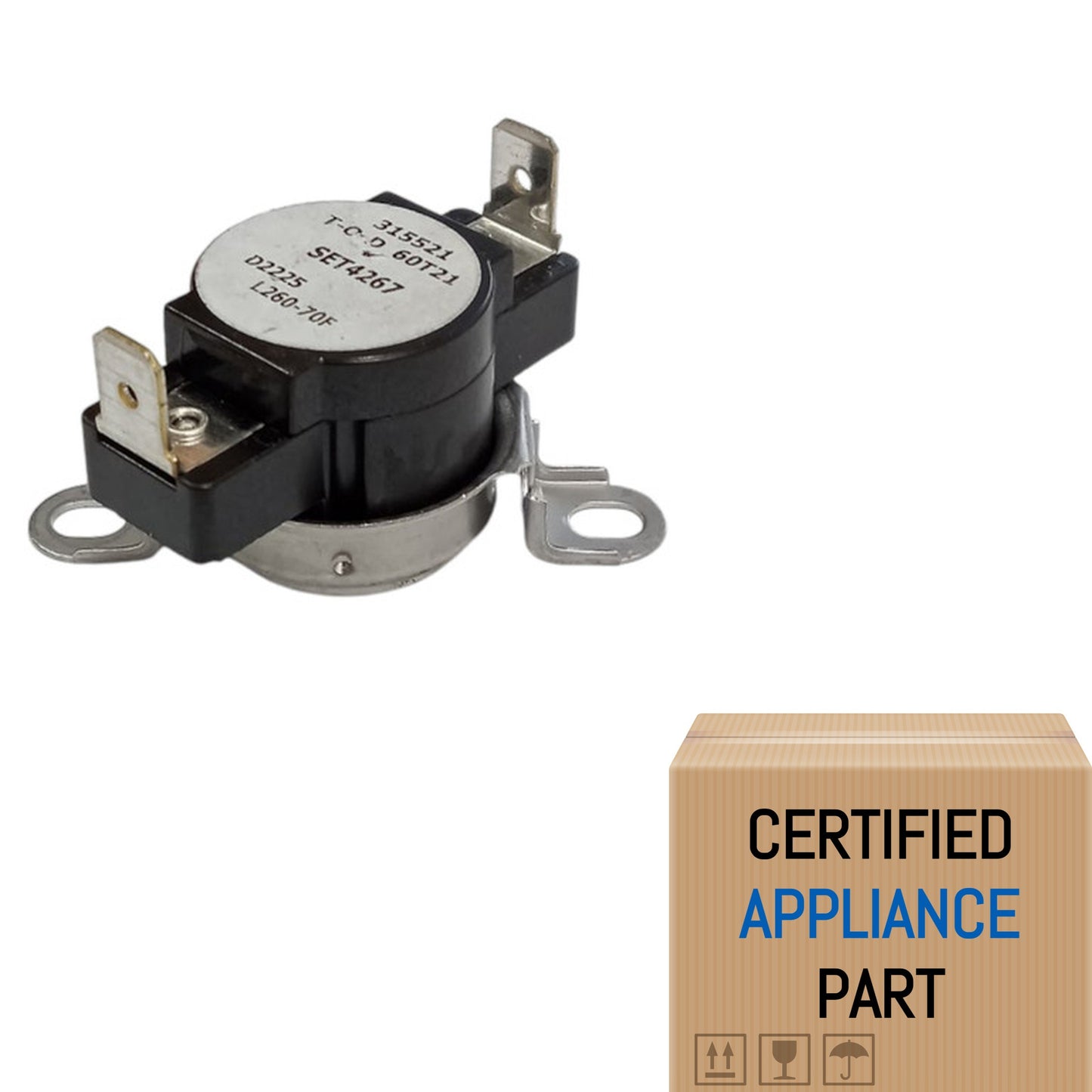 A5 SET4267 Clothes Dryer High Limit Thermostat for Electrolux Gibson 3204267