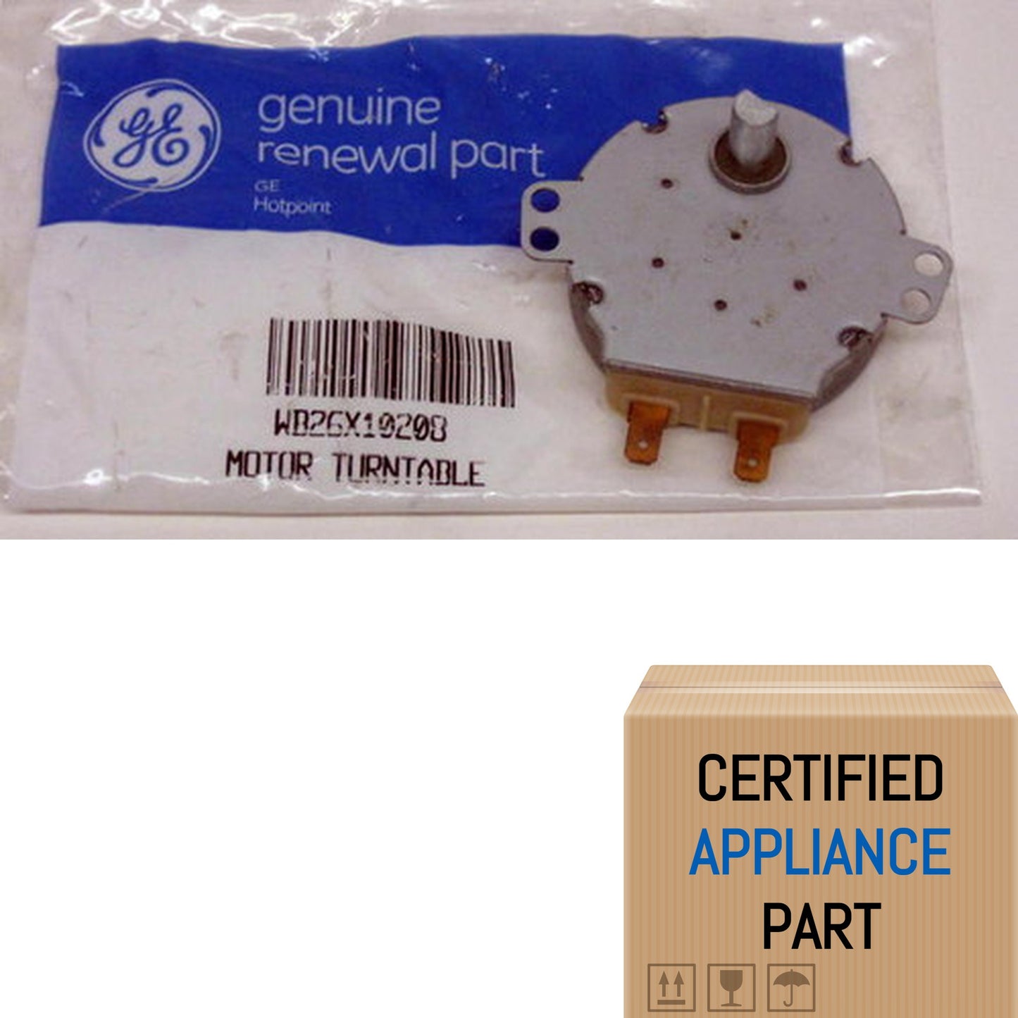 A1 15QBP1017 Microwave Turntable Tray Synchronous Motor for GE WB26X10208 SM16F