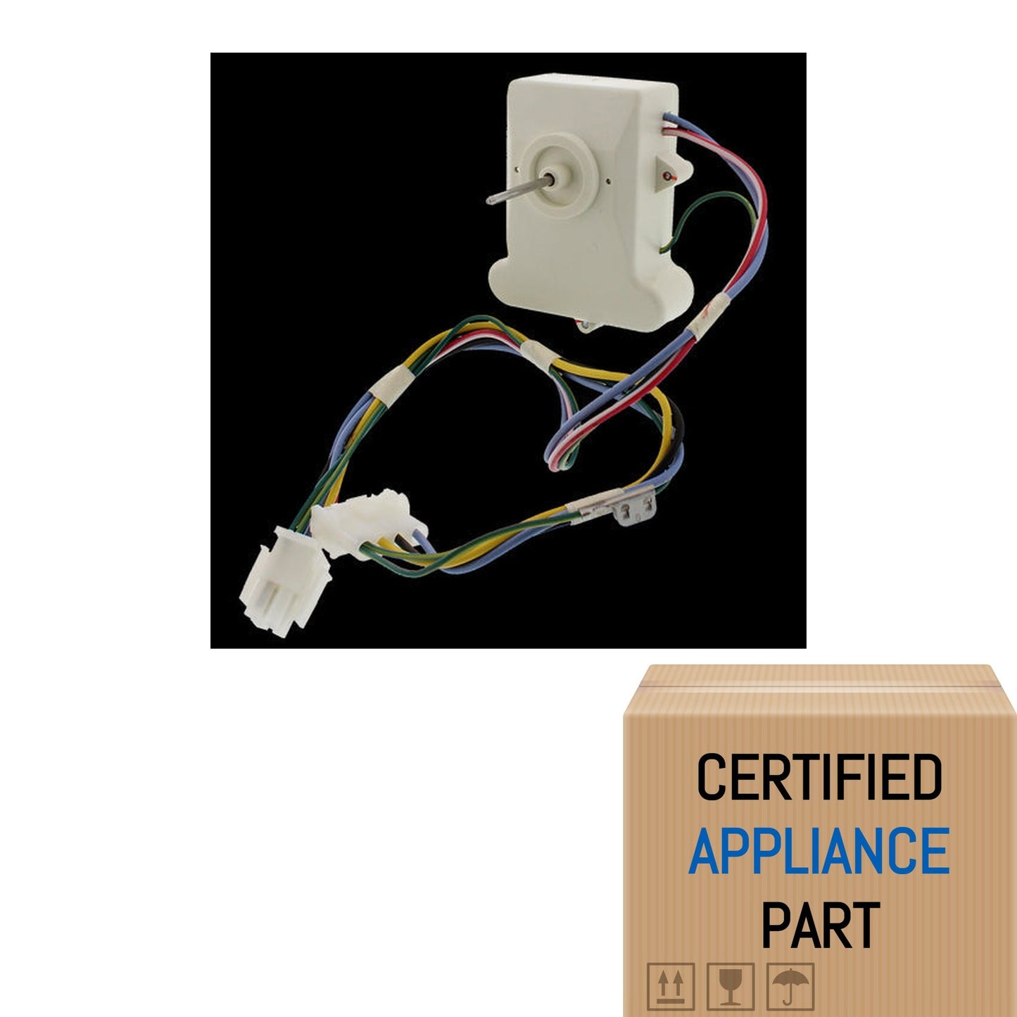 57557711-2 For Frigidaire Refrigerator Evaporator Fan Motor Asy Part # Model