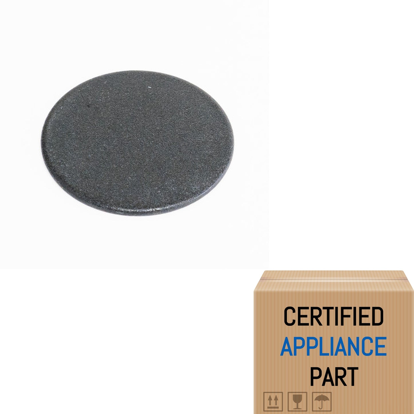 A2 Gas Range Burner Cap Matte Black for Electrolux Kenmore 5304508443 316262004