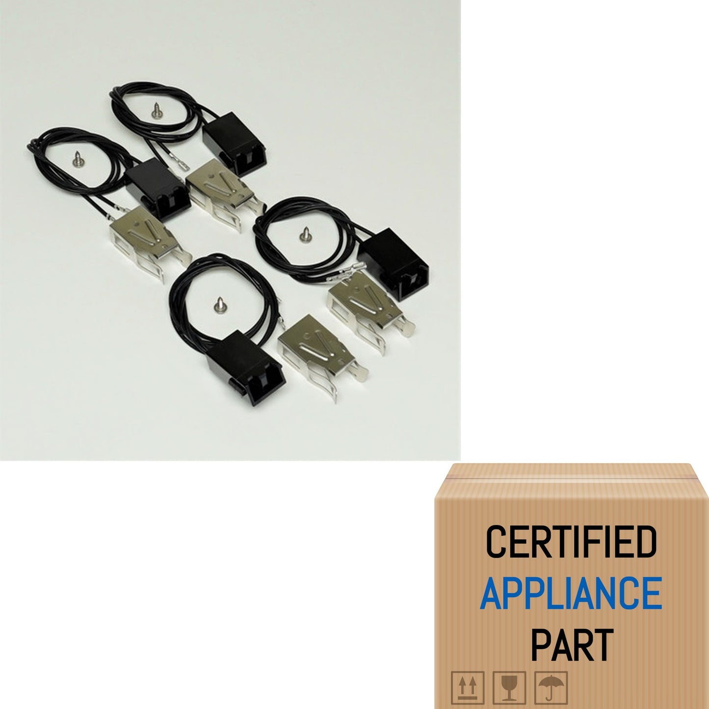 A2 WB2X8228 for Kenmore Range Stove Top Surface Burner Receptacle Kit Package of