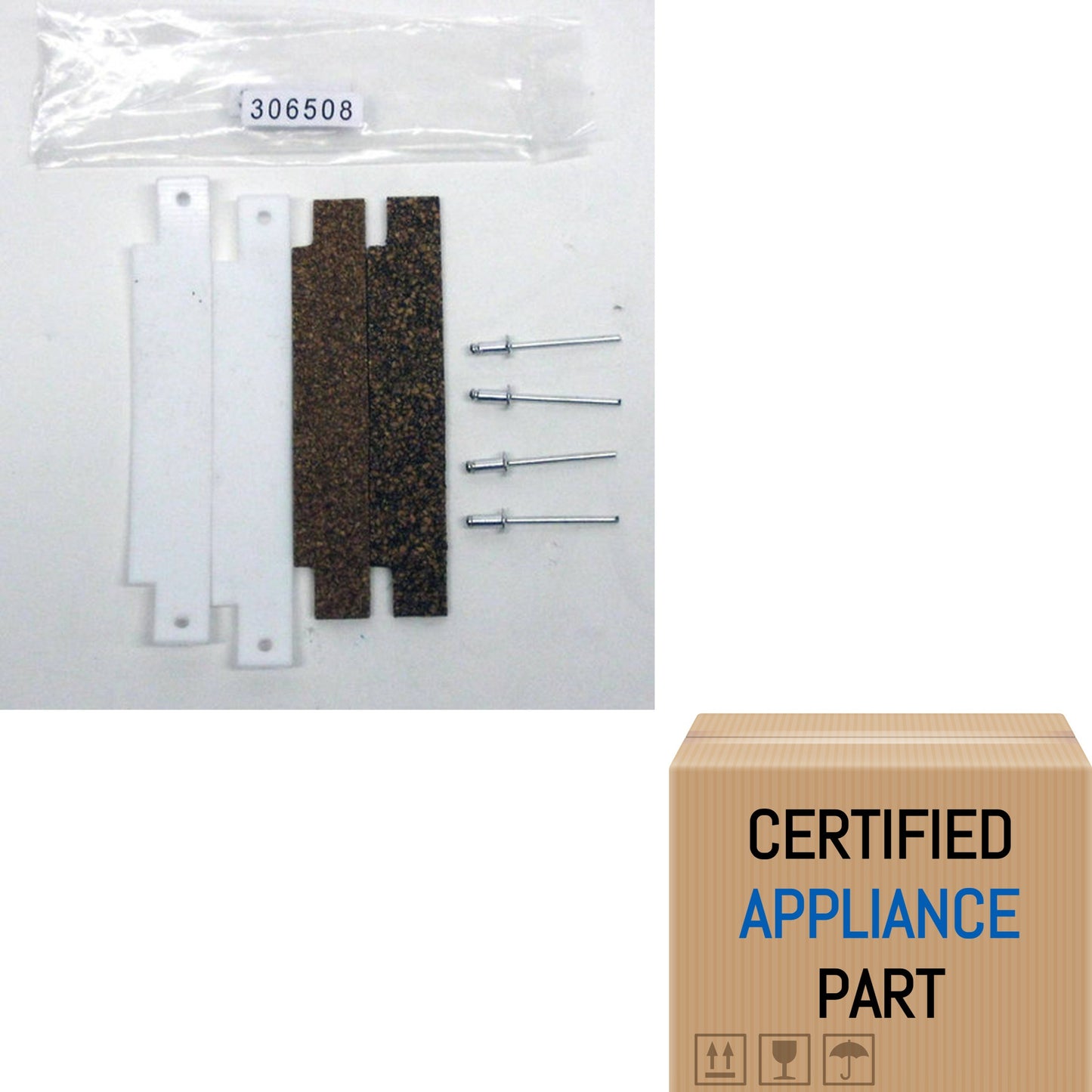 A3 306508 Dryer Drum Glides Slides Pack of 2 for International PS1804752 AP40373