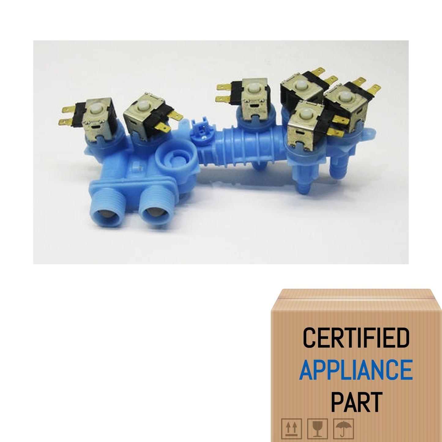 75213711-1 For Kenmore Elite Washer Water Inlet Fill Valve Solenoid Part # Model