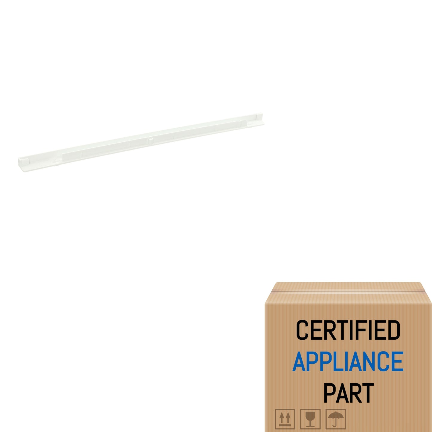 240460501-1 For Right Refrigerator OEM Meat Pan Hanger Track - Whirlpool Fridge