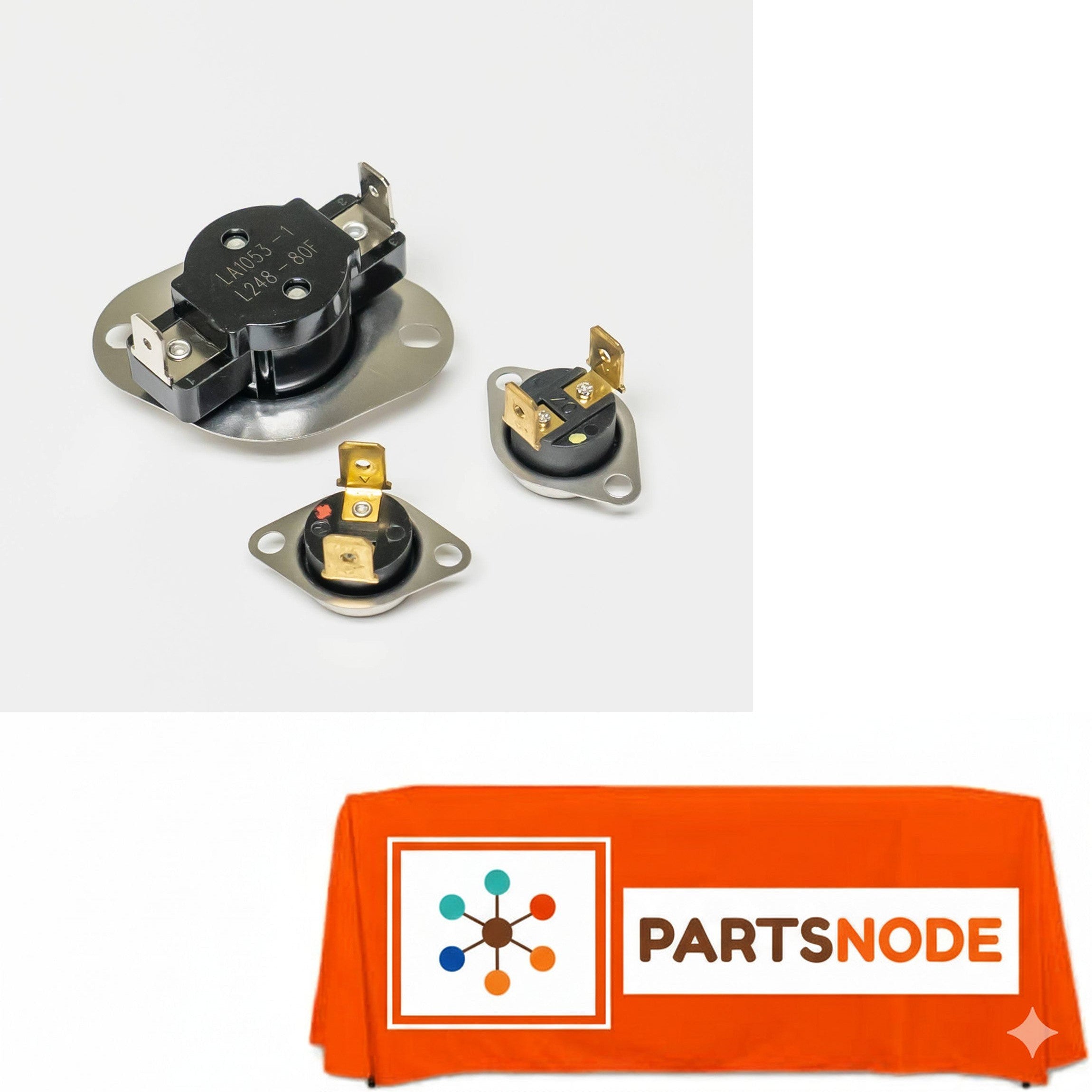 01824711-1 For Crosley Dryer Thermal Fuse Thermostat Cut Off Kit Part # Model