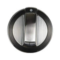 10025711-A1 For Whirlpool Gold Range Knob Chrome/ Black Part # Model
