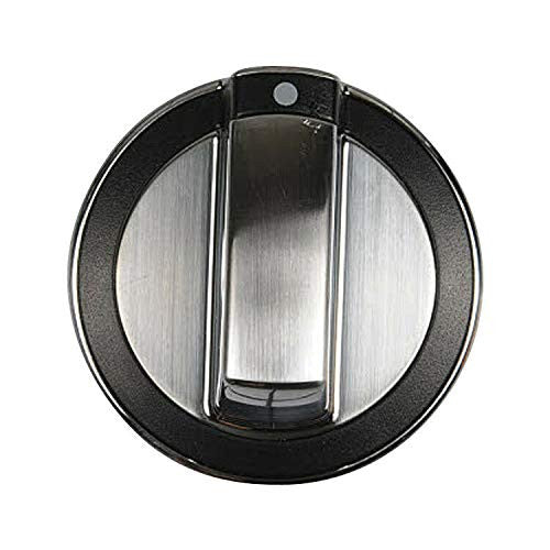 10025711-A1 For Whirlpool Gold Range Knob Chrome/ Black Part # Model