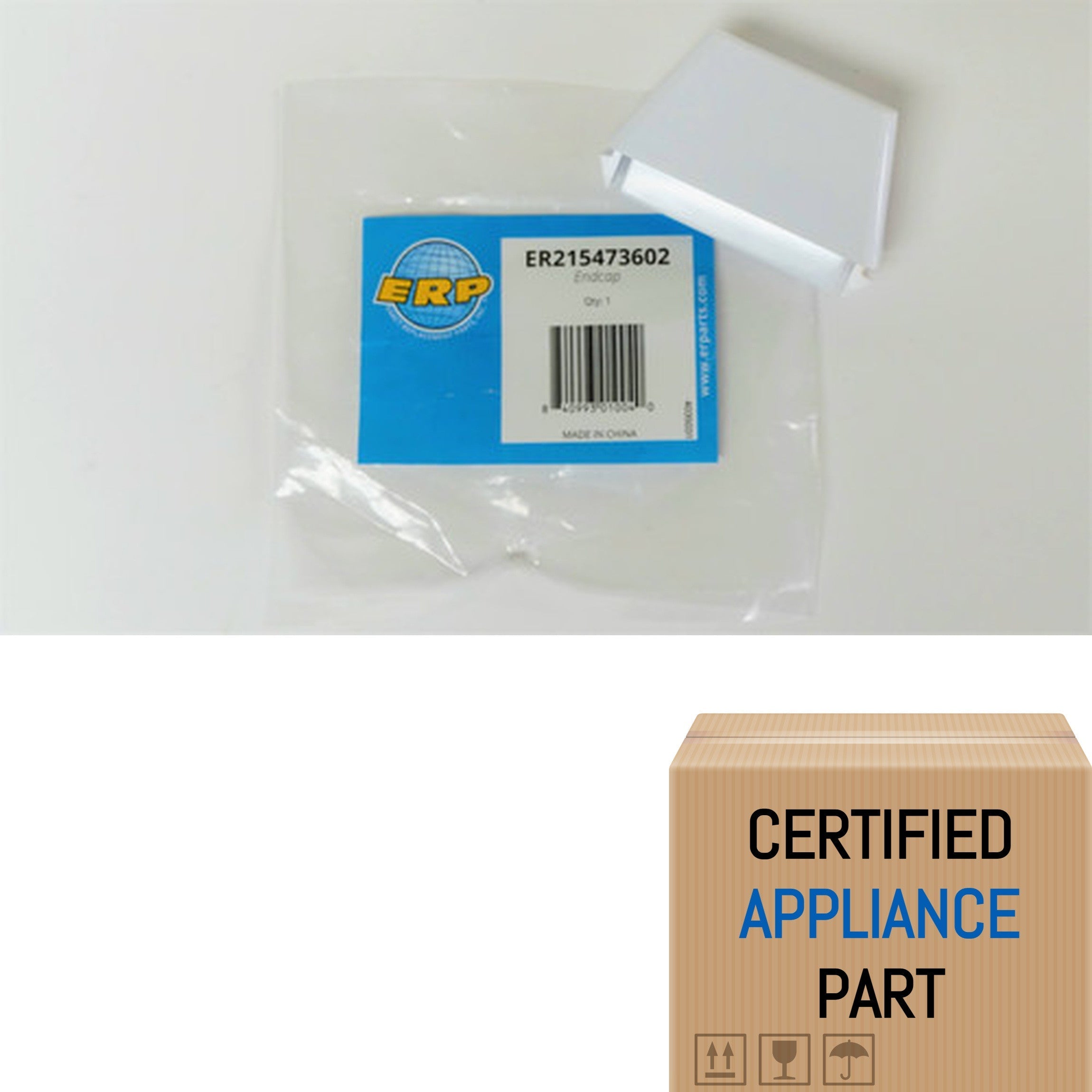 A4 Door Rack Bar End Cap for Electrolux Uni 215473602 AP2111276 PS422925