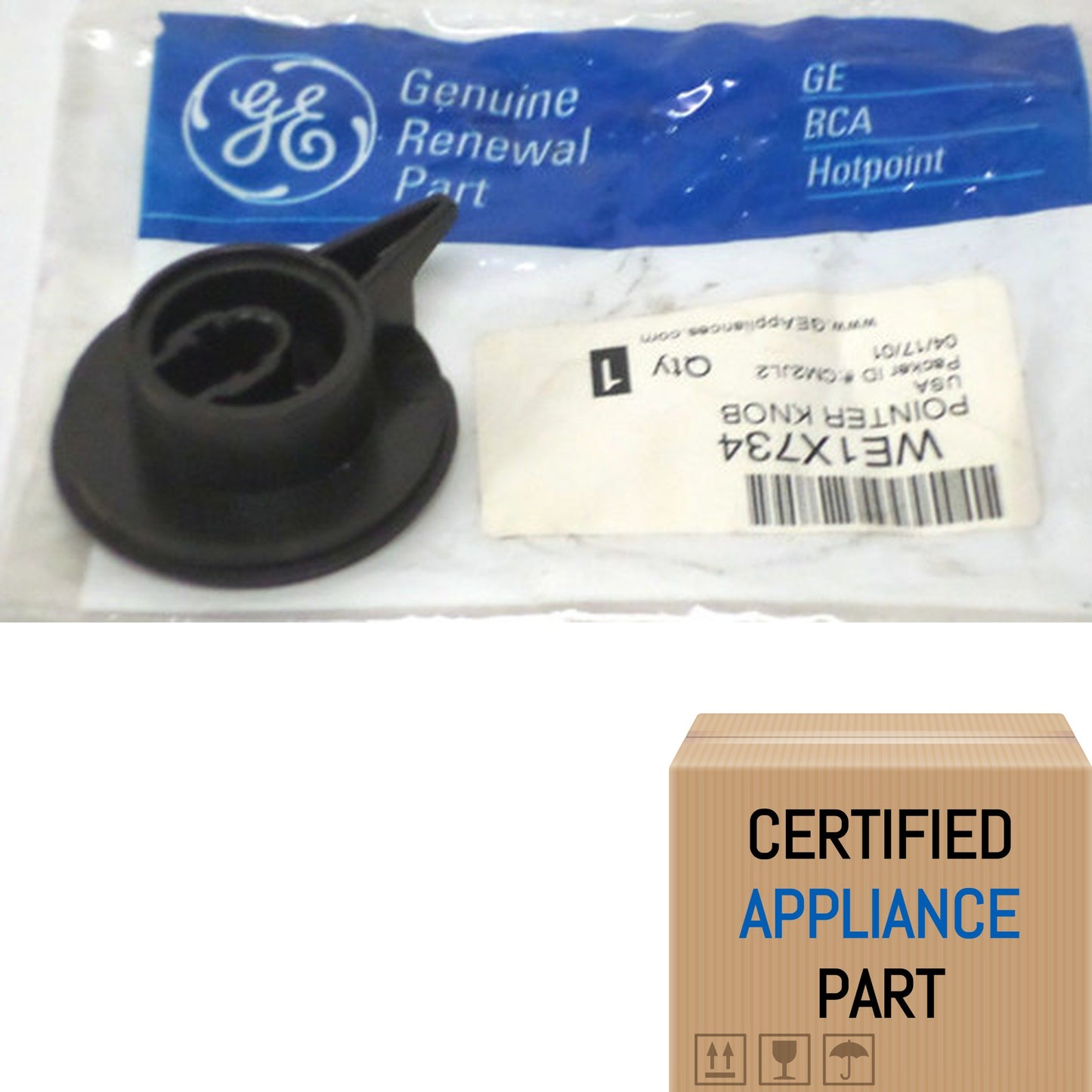 A1 WE1X734 Hotpoint Dryer Pointer Knob AP2619123 PS267037