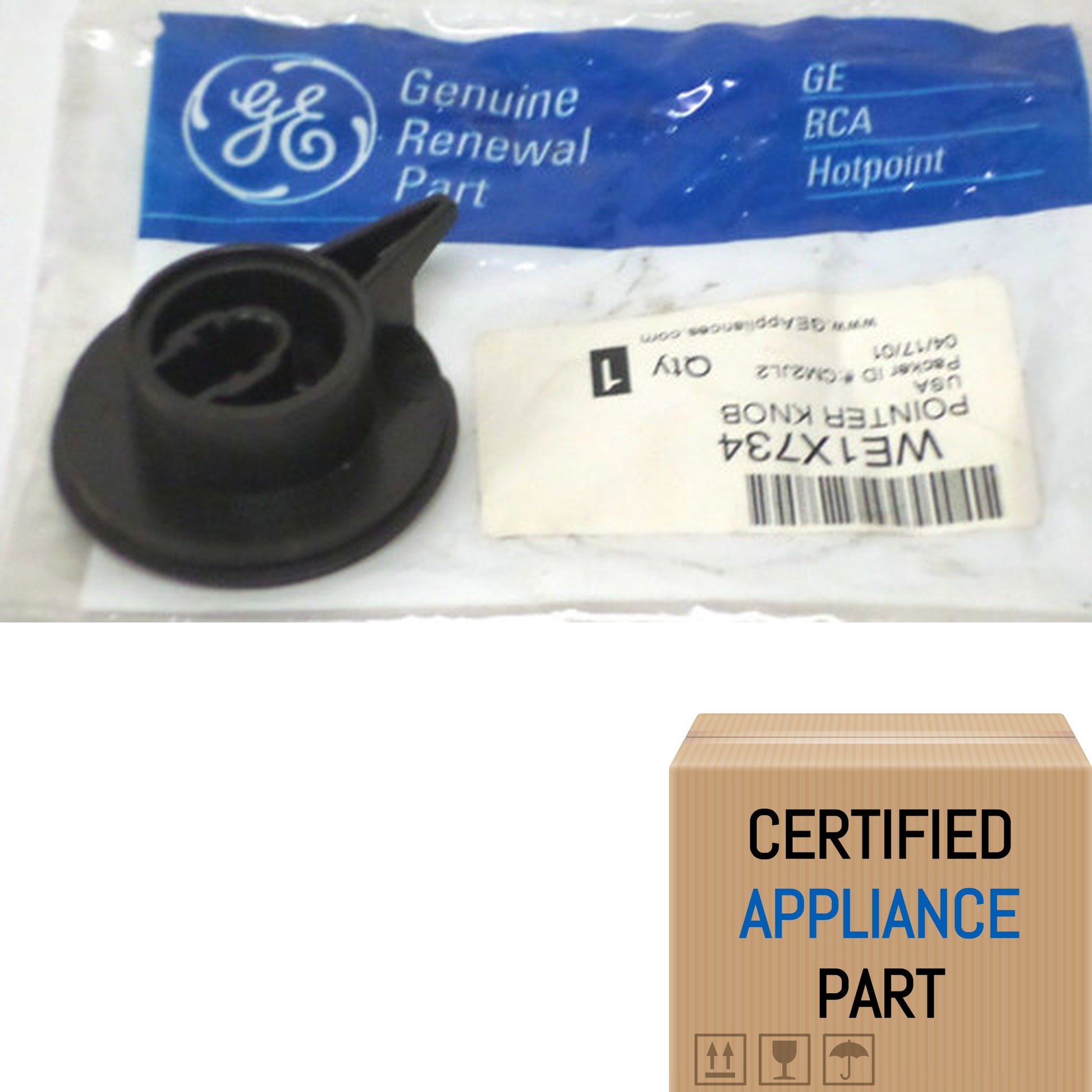 A1 WE1X734 Hotpoint Dryer Pointer Knob AP2619123 PS267037