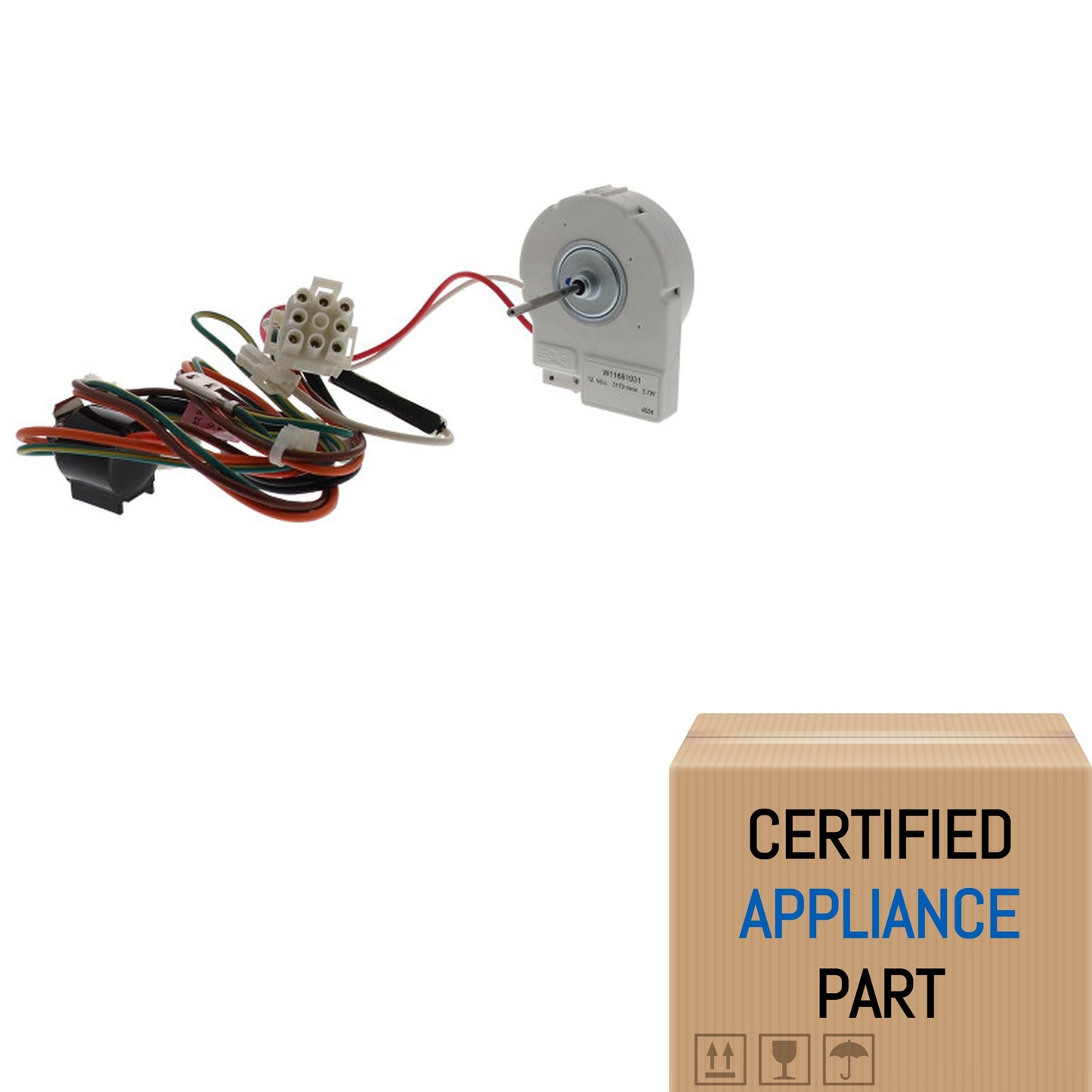 A2 W11661931 Refrigerator Evaporator Fan Motor for Whirlpool