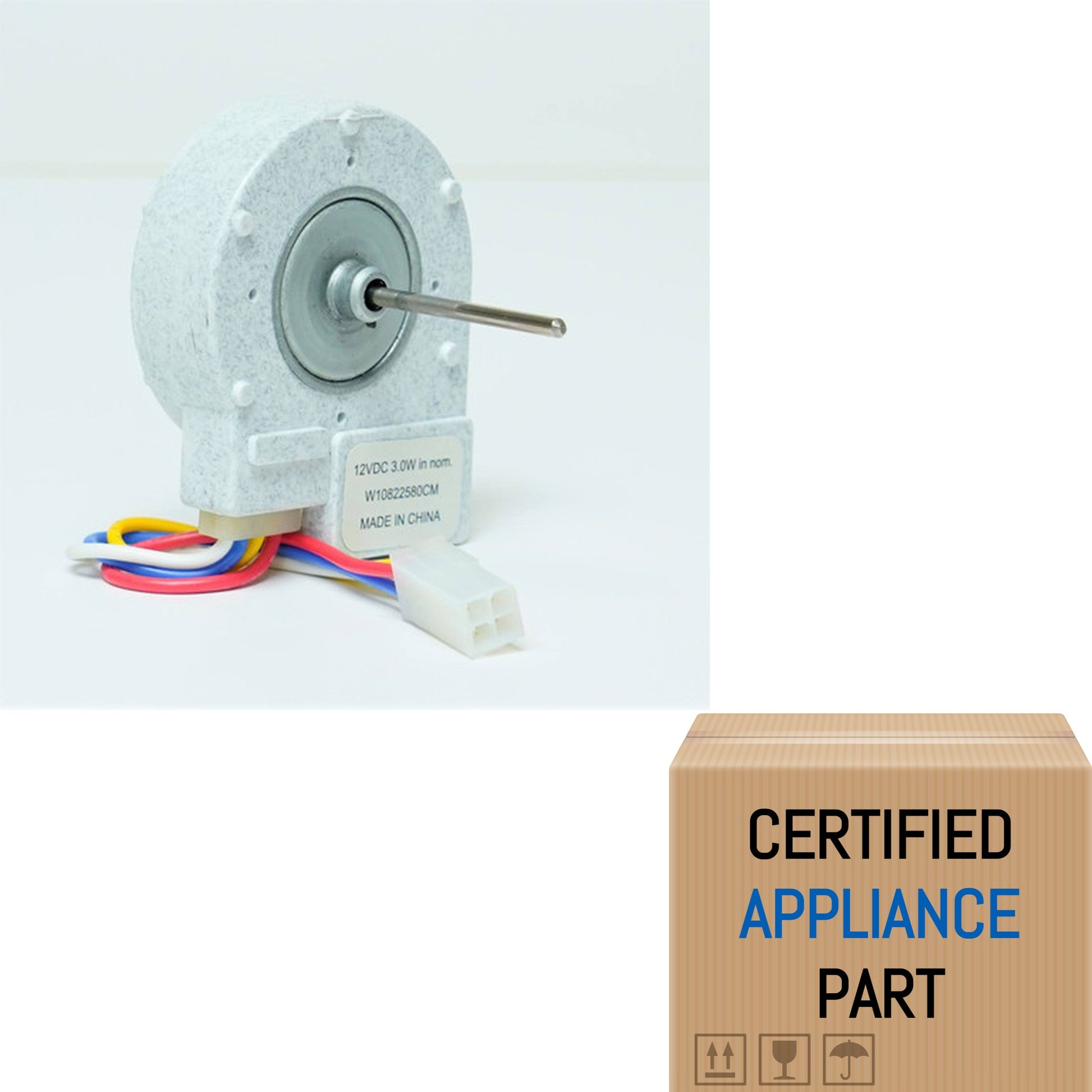 A6 W10822580 for KitchenAid Kitchenaid Refrigerator Evaporator Fan Motor