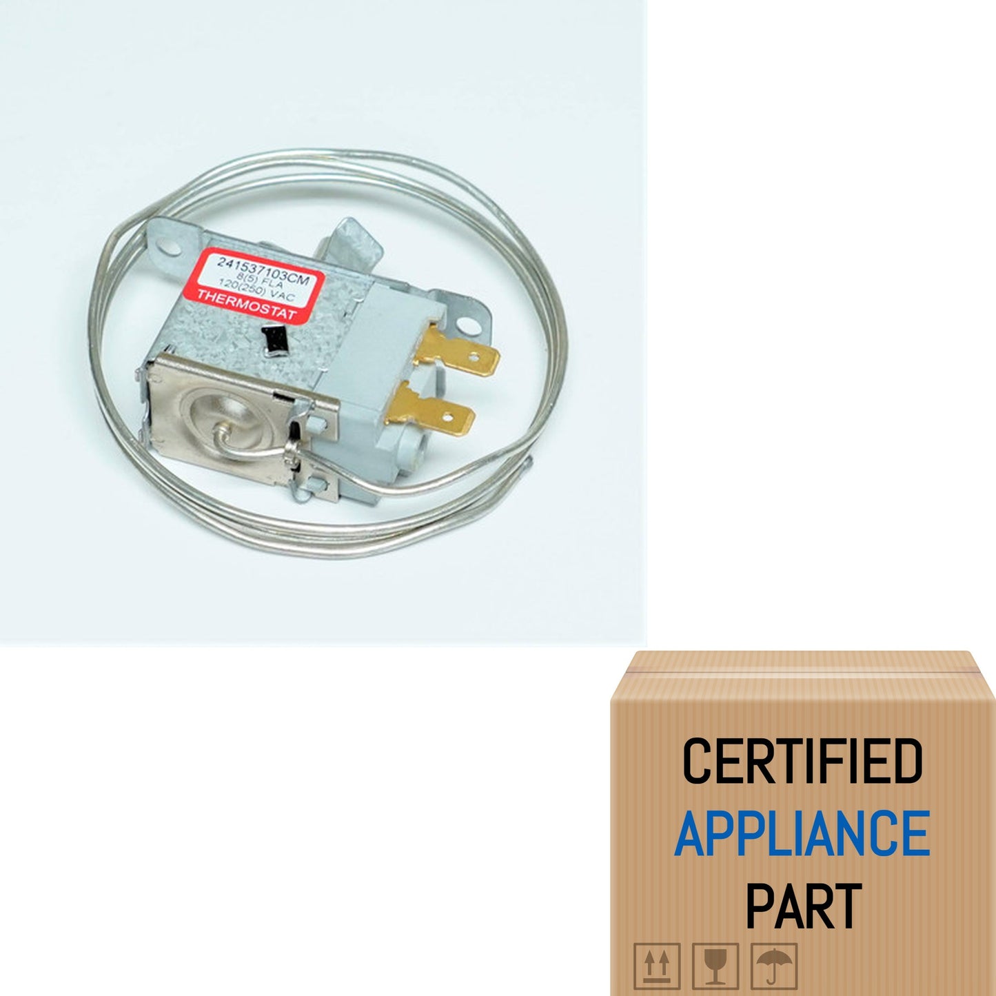 A6 Choice 241537103 for Electrolux Uni Refrigerator Cold Control Thermostat