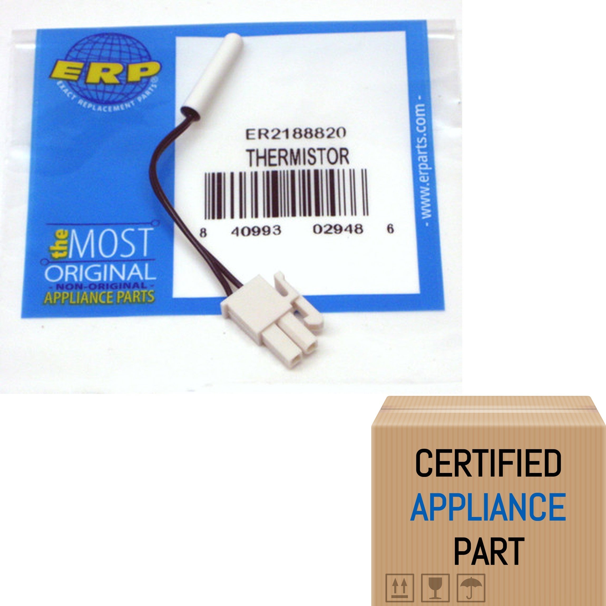 A2 Refrigerator Temperature Thermistor for Whirlpool 2188820 AP6006068 PS1173913