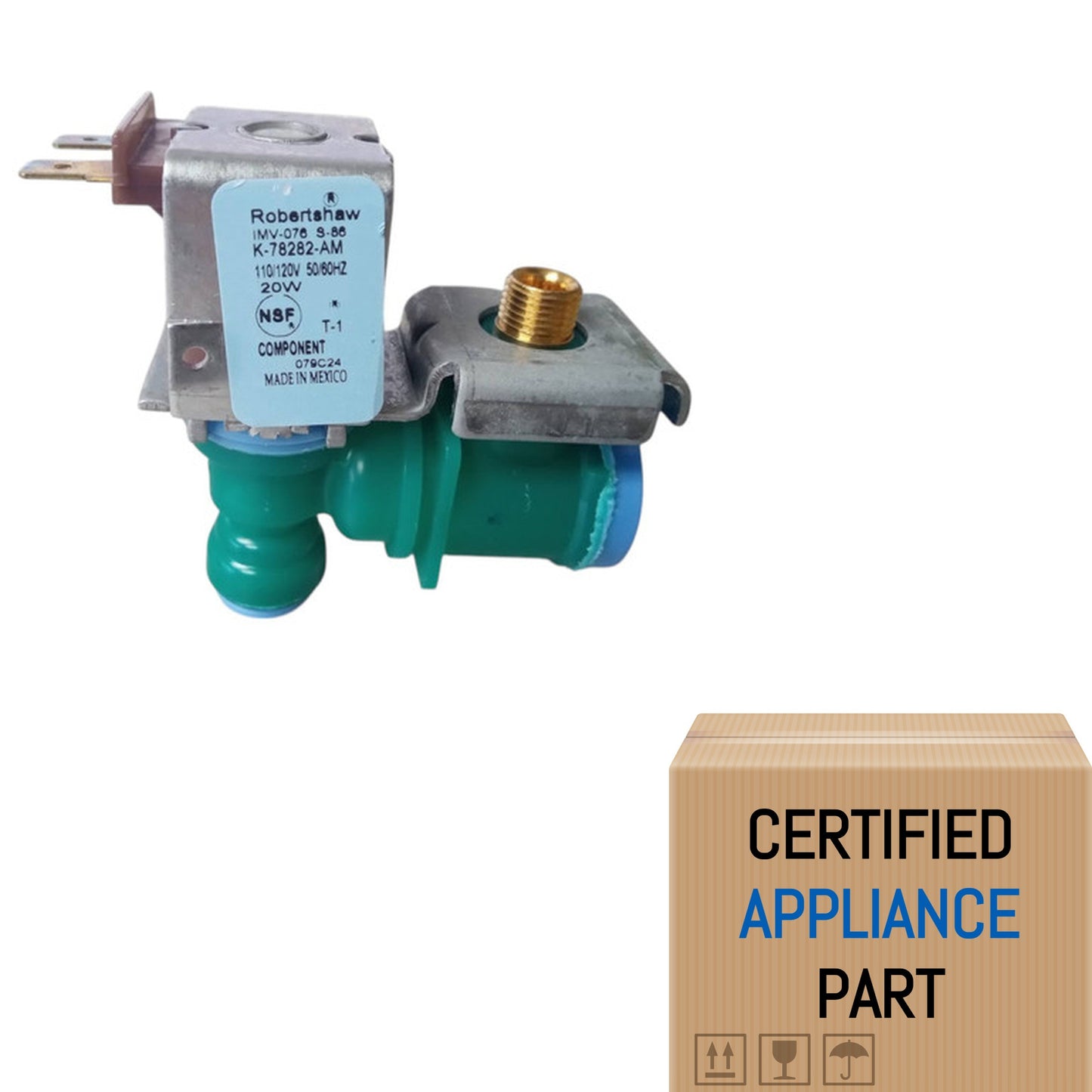 A3 Robertshaw K-78282 for Maytag Refrigerator Water Valve W10394076 WPW10394076