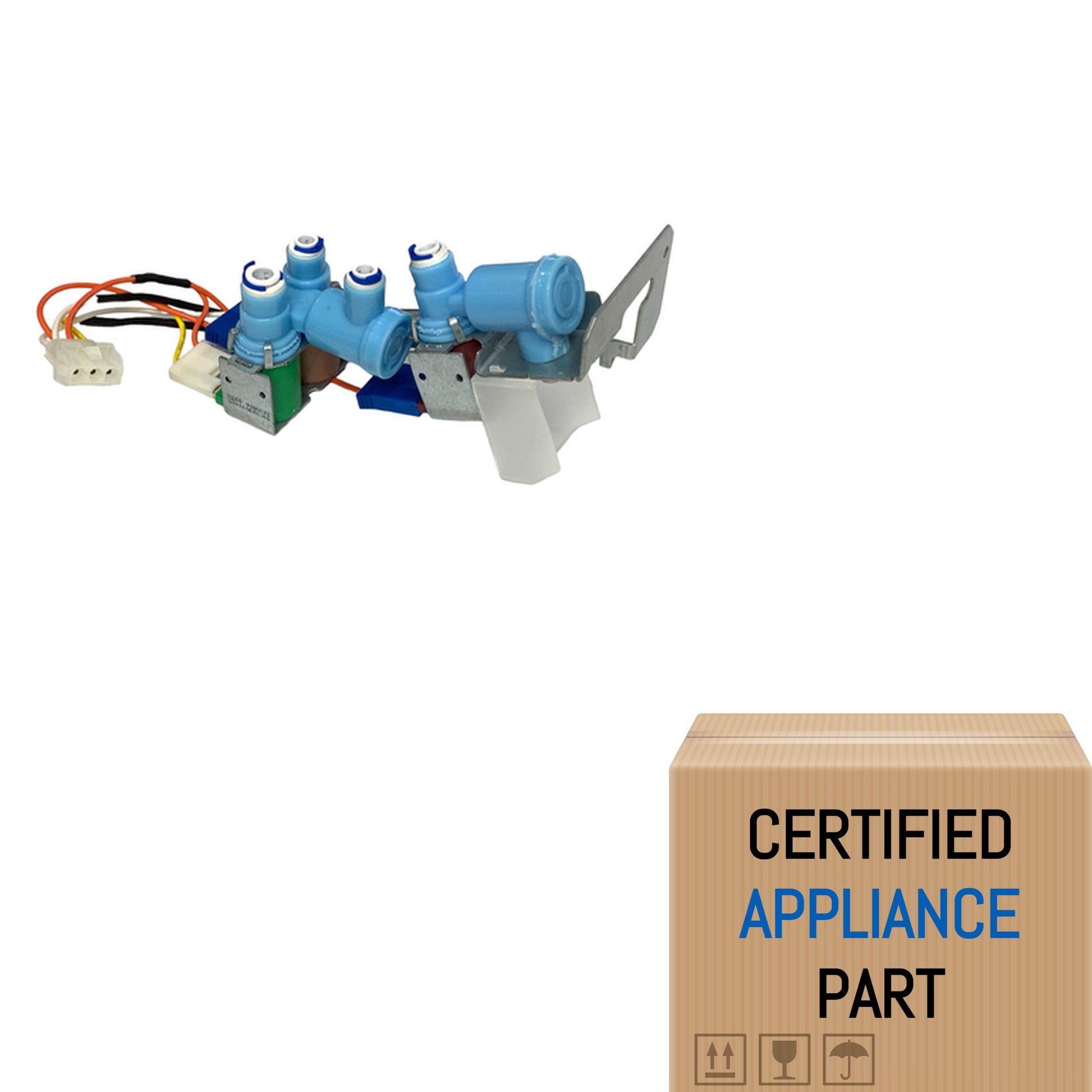 A1 WR57X30890 for GE Refrigerator Water Valve Inlet Solenoid w/ Harness