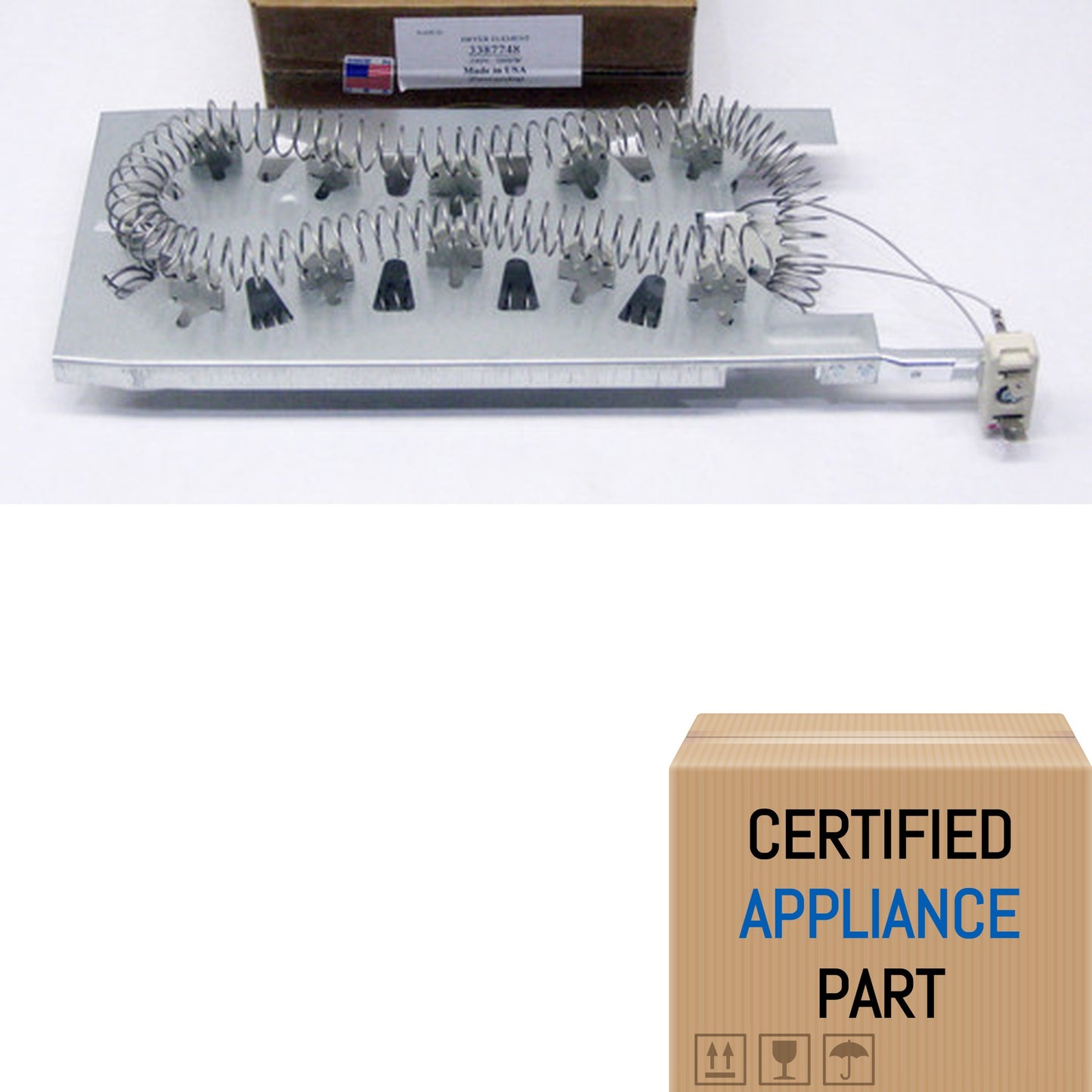 A2 3387748 Dryer Heating Element for Whirlpool W10864898