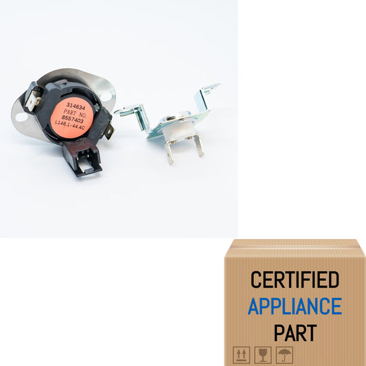 A2 280148 for Whirlpool Kenmore Dryer Thermostat Thermal Fuse Cutoff Part