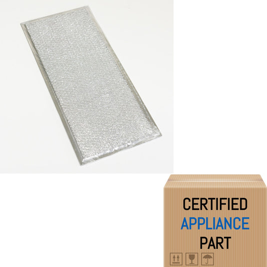 A2 WB06X10596 for Hotpoint Microwave Hood Aluminum Grease Filter