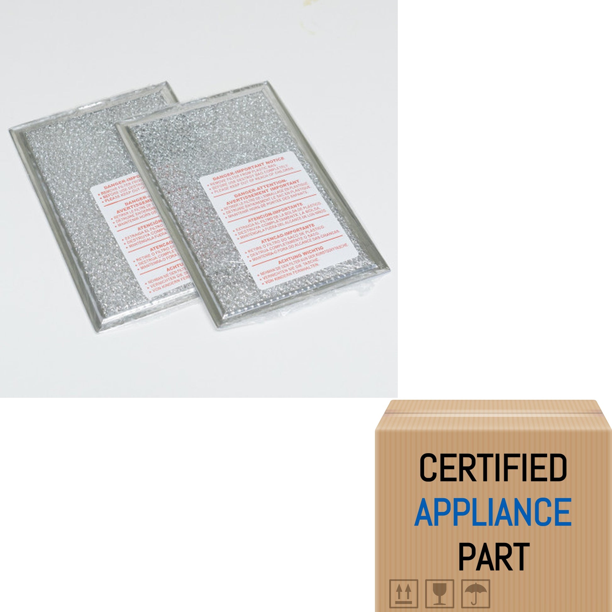 A1 5304517871 for Electrolux Frigidaire Microwave Hood Aluminum Grease Filter 2