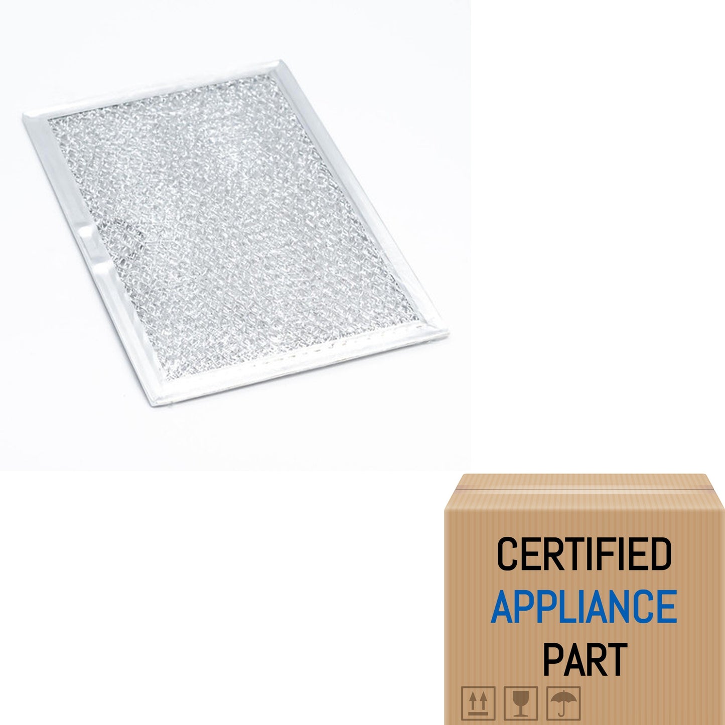 A2 WB06X10608 for Haier Microwave Hood Aluminum Grease Filter