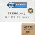 A5 Exact 33001443 Clothes Dryer Hex Nut, Roller Shaft for Jenn-Air WP33001443 AP