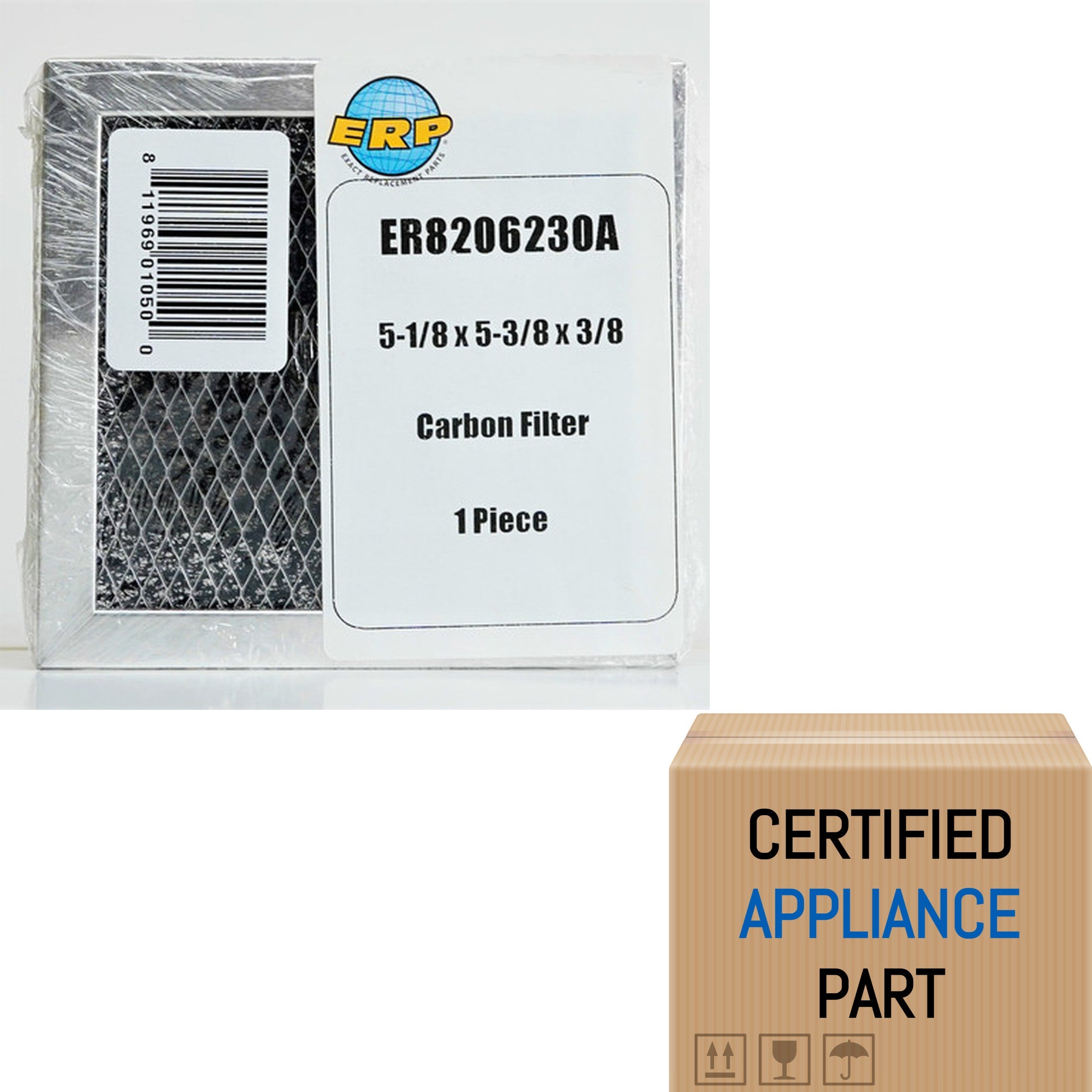 A2 8206230A Maytag Microwave Charcoal Carbon Filter PS1871363 AP4299744