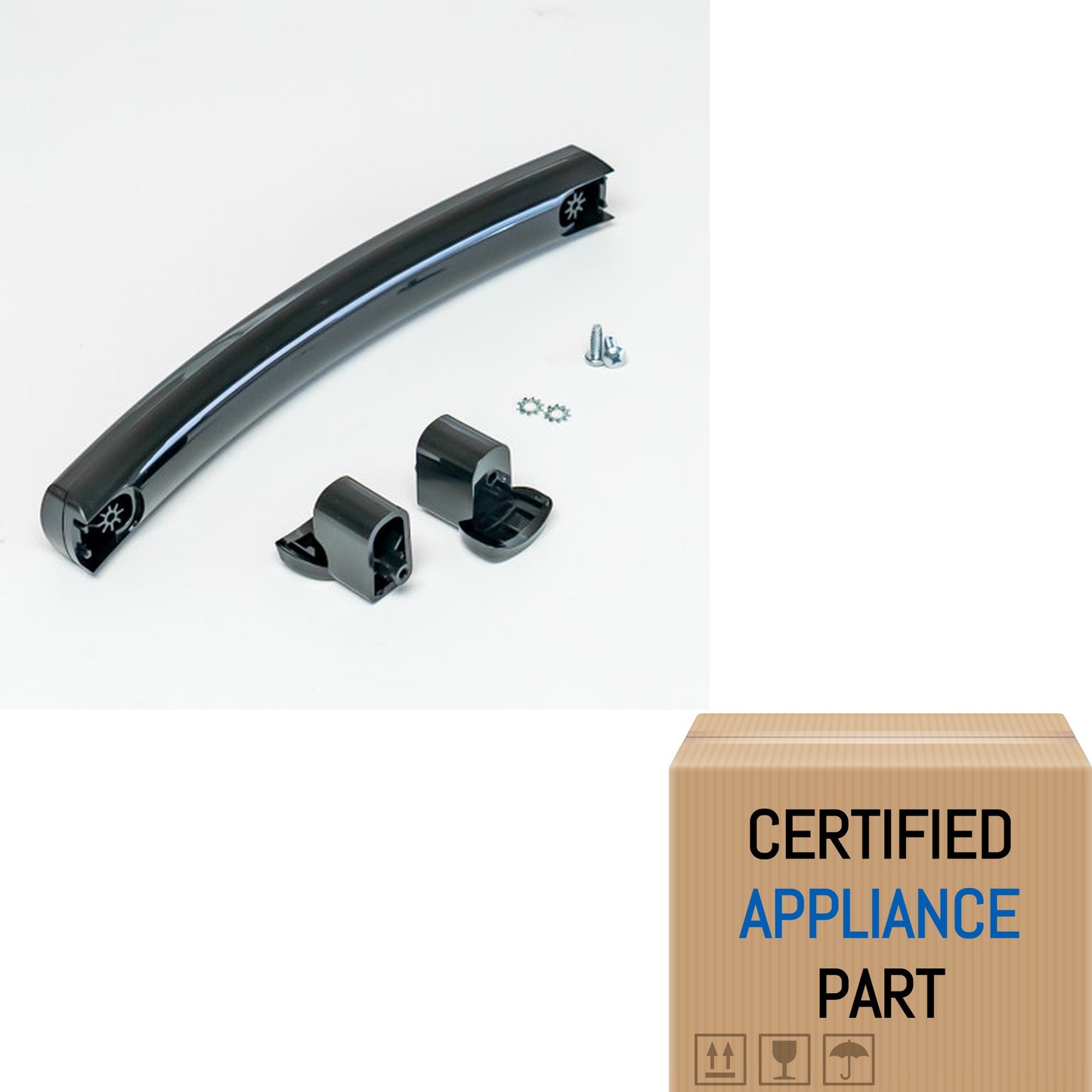 A1 WB15X10275 for GE Microwave Door Handle w/ 2 WB06X10939 and Hardware