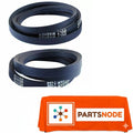 4825002-2 For Maytag Washer Pump & Drive 2 Belt Set Kit Part # Model