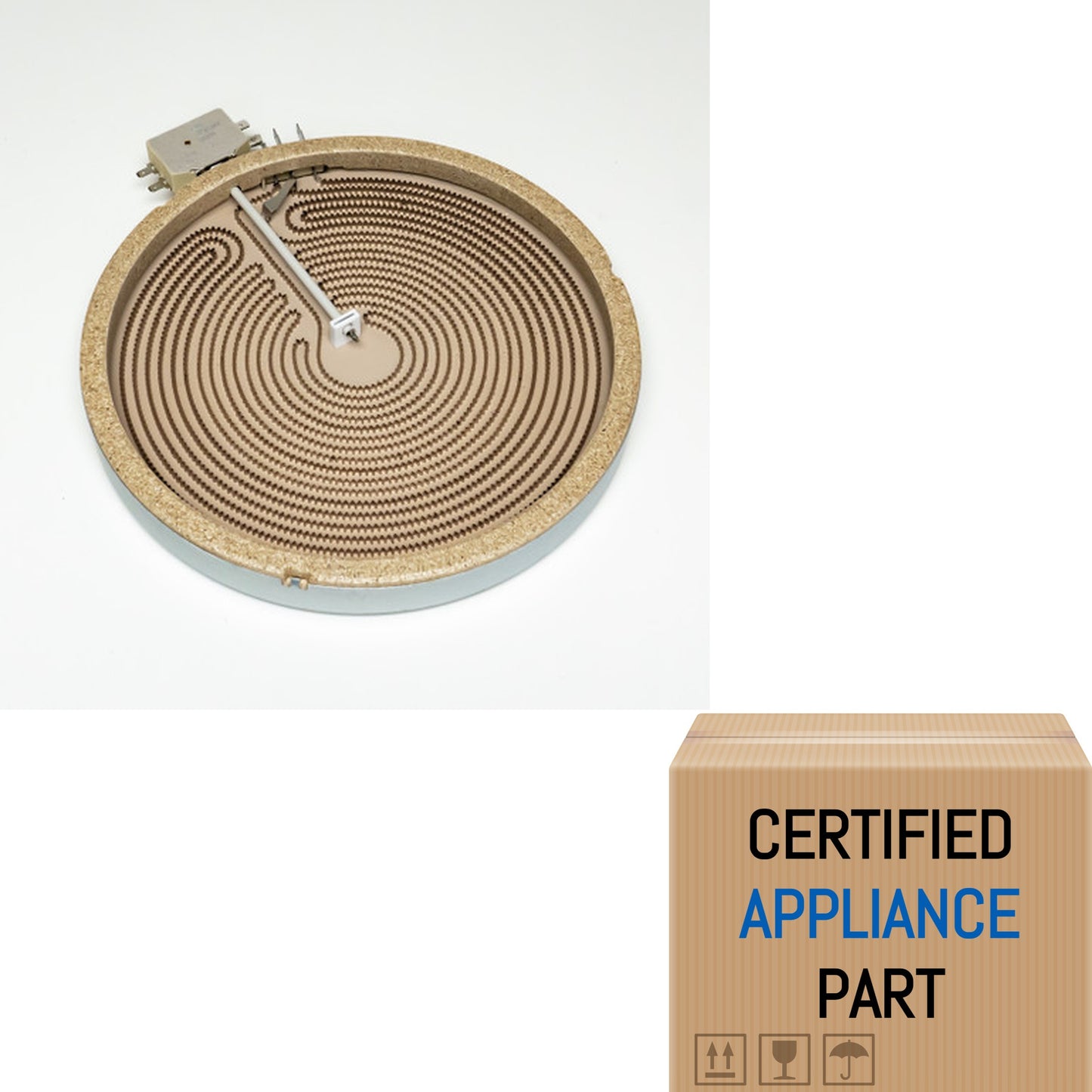 A3 SU10133 for Hotpoint WB30T10133 Range Radiant Surface Element Burner Stove Ey