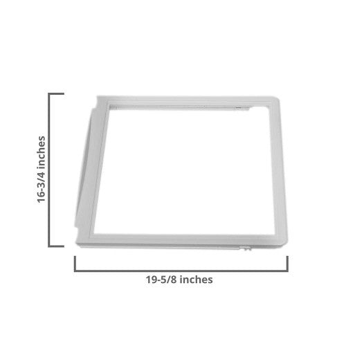 574998-A1 For Westinghouse Refrigerator Upper Crisper Drawer Frame Part # Part # Model