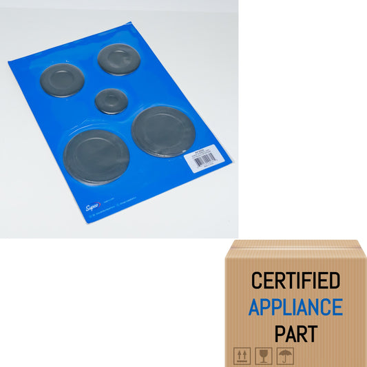 A2 RP2694 Gas Range Cooktop Burner Cap Set of 5 for Whirlpool W10832694