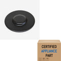 A1 Gas Range Burner Single Cap Black for Whirlpool Maytag Jenn-Air WPW10183369