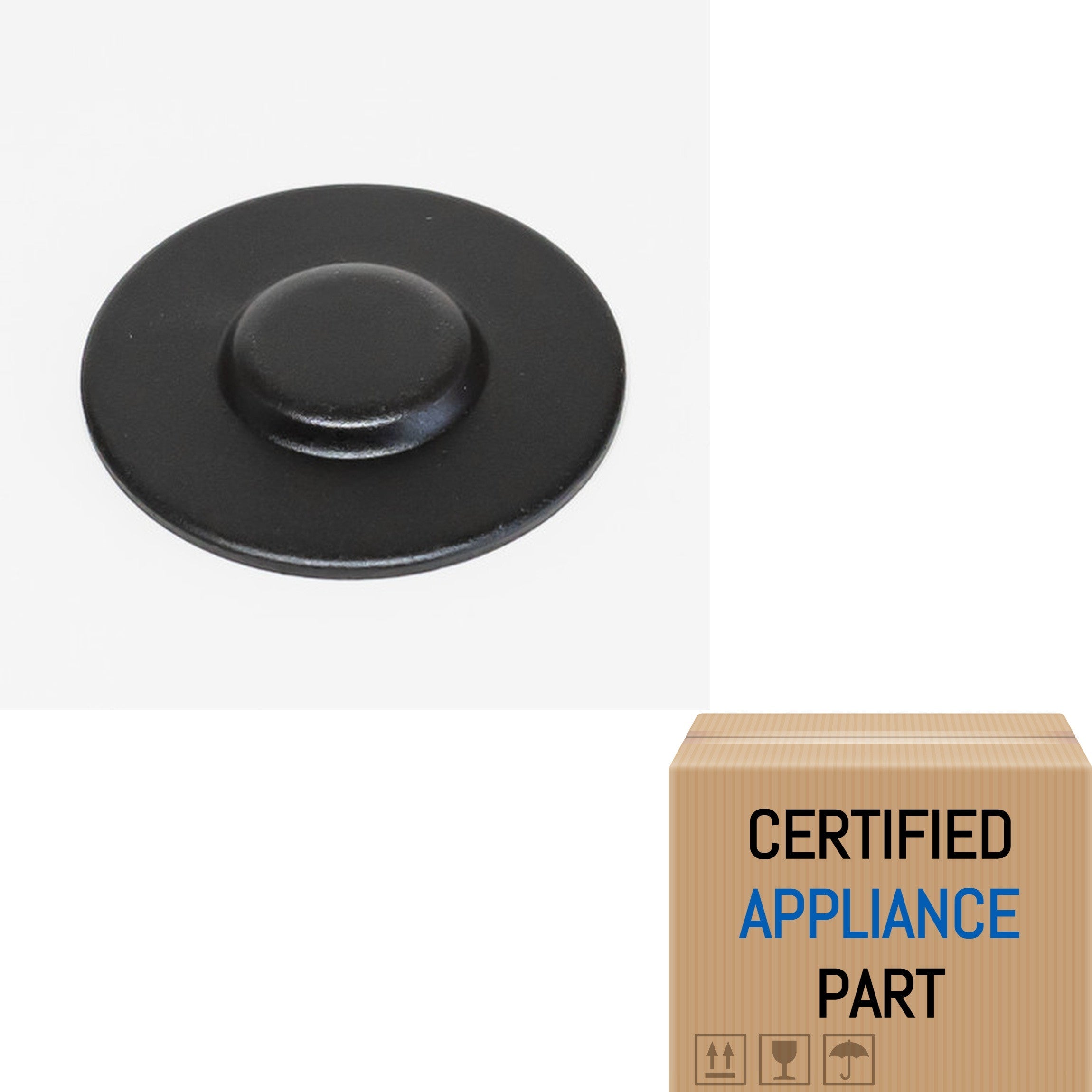 A3 Gas Range Burner Single Cap Black for Maytag Maytag Jenn-Air WPW10183369