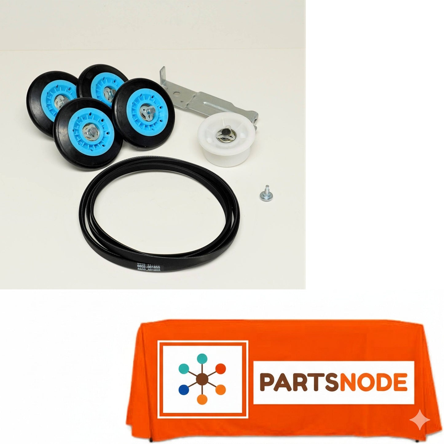 5881224-1 For Amana Dryer Roller Repair Maintenance Kit Set Part # Model