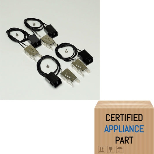 A1 WB2X8228 for GE Range Stove Top Surface Burner Receptacle Kit Package of 4