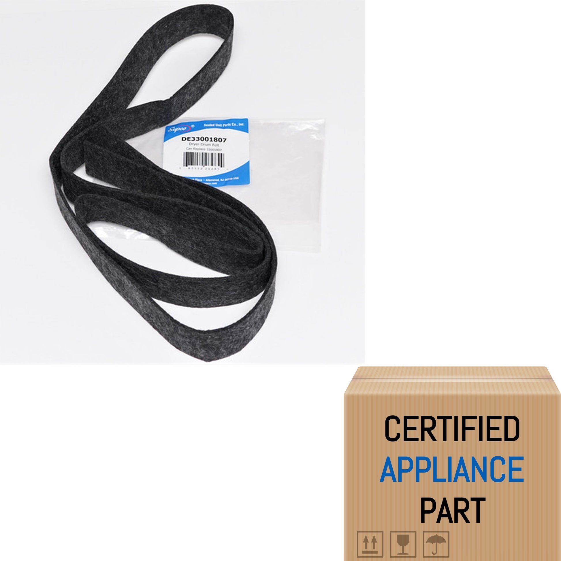 A3 DE33001807 Dryer Drum Felt for International 33001807