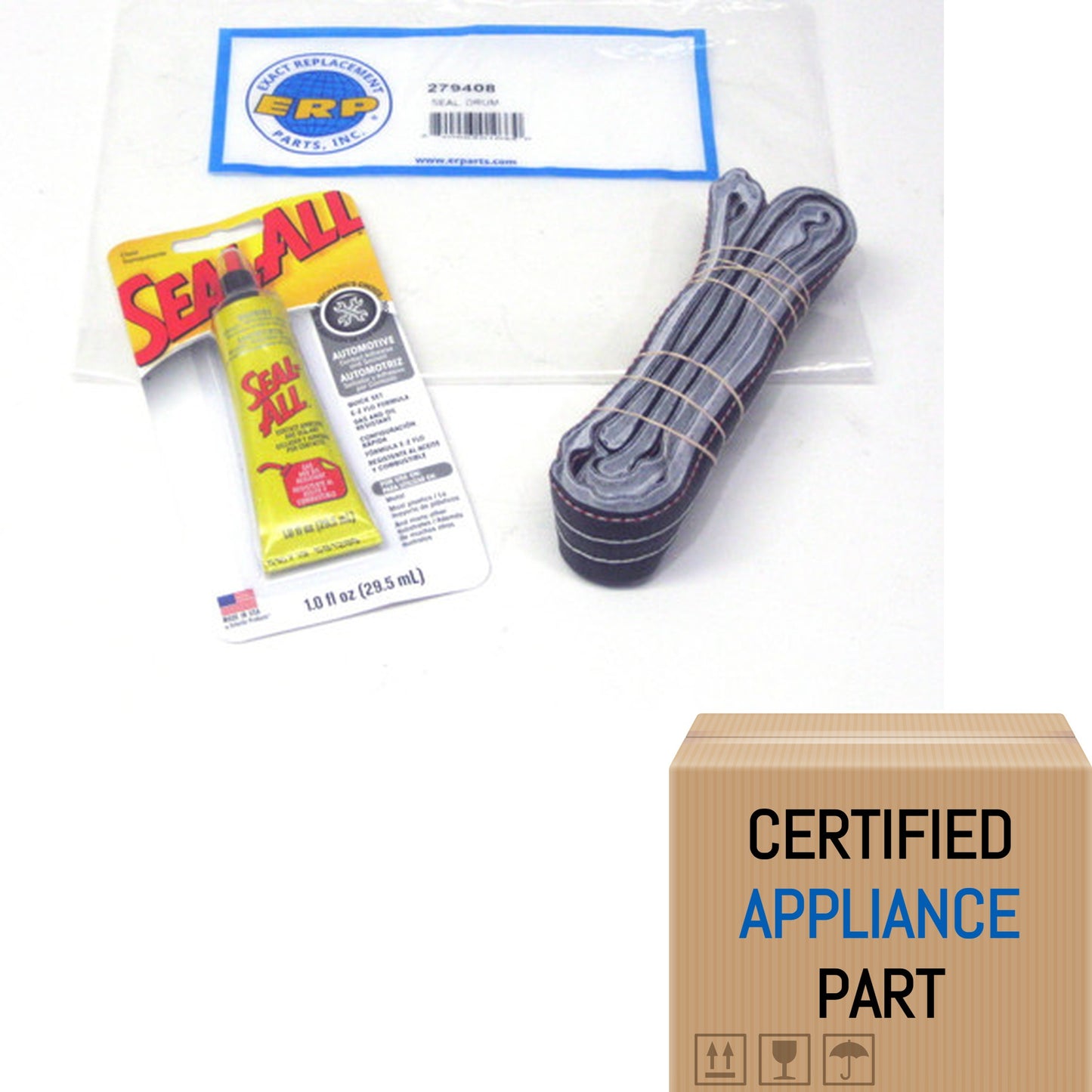 A2 Dryer Rear Drum Felt Seal for 279408 Whirlpool Kenmore PS334194 AP3094149