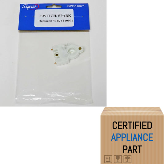 A2 SPK10071 Spark Igniter Switch for GE WB24T10071 Gas Range Ignition