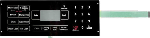 7570424-A1 For Samsung Oven Membrane Switch Control Board Part # Model