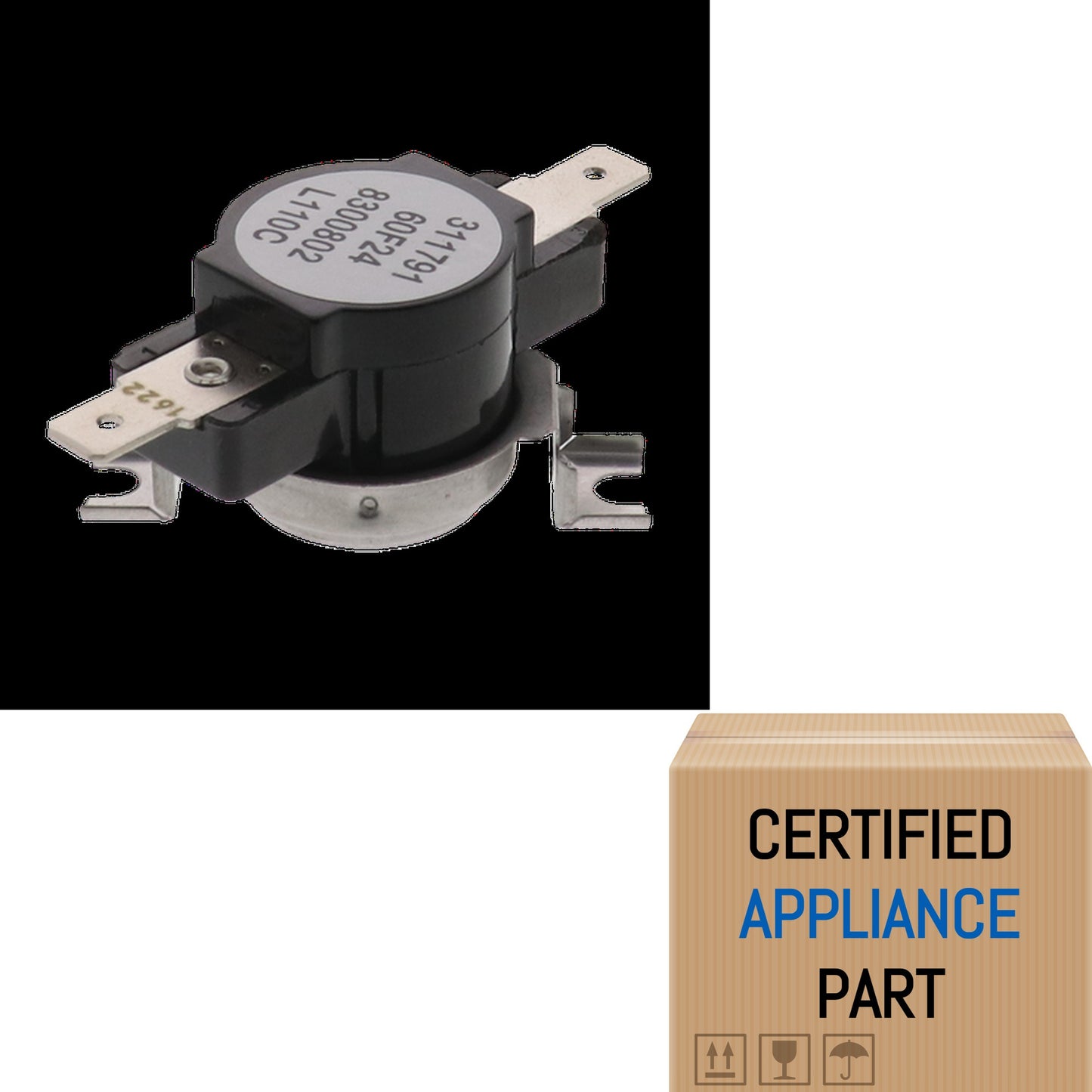 A2 8300802 Range Oven Thermostat L110C for KitchenAid WP8300802