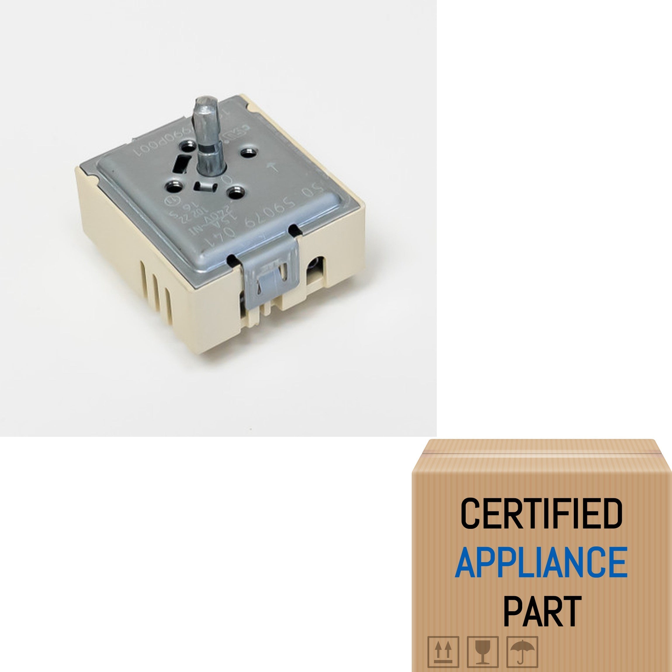 A3 WB24T10058 Range Burner Infinite Switch Control for Hotpoint
