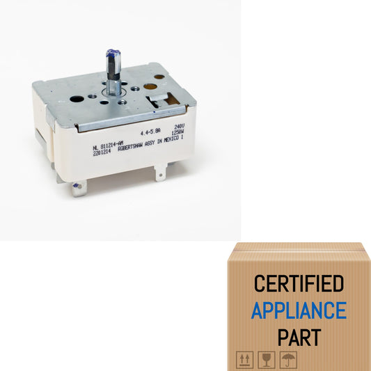 A3 Robertshaw 811214 Range Stove Burner Infinite Switch for Hotpoint WB24T10022