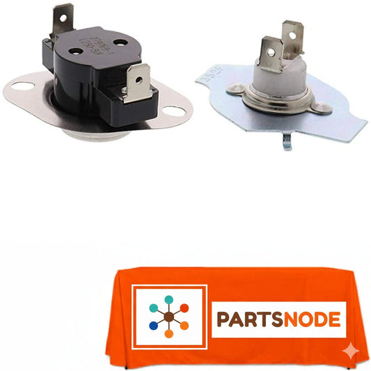 872433-2 For Kenmore Dryer High Limit Thermostat Thermal Fuse Kit Part # Model