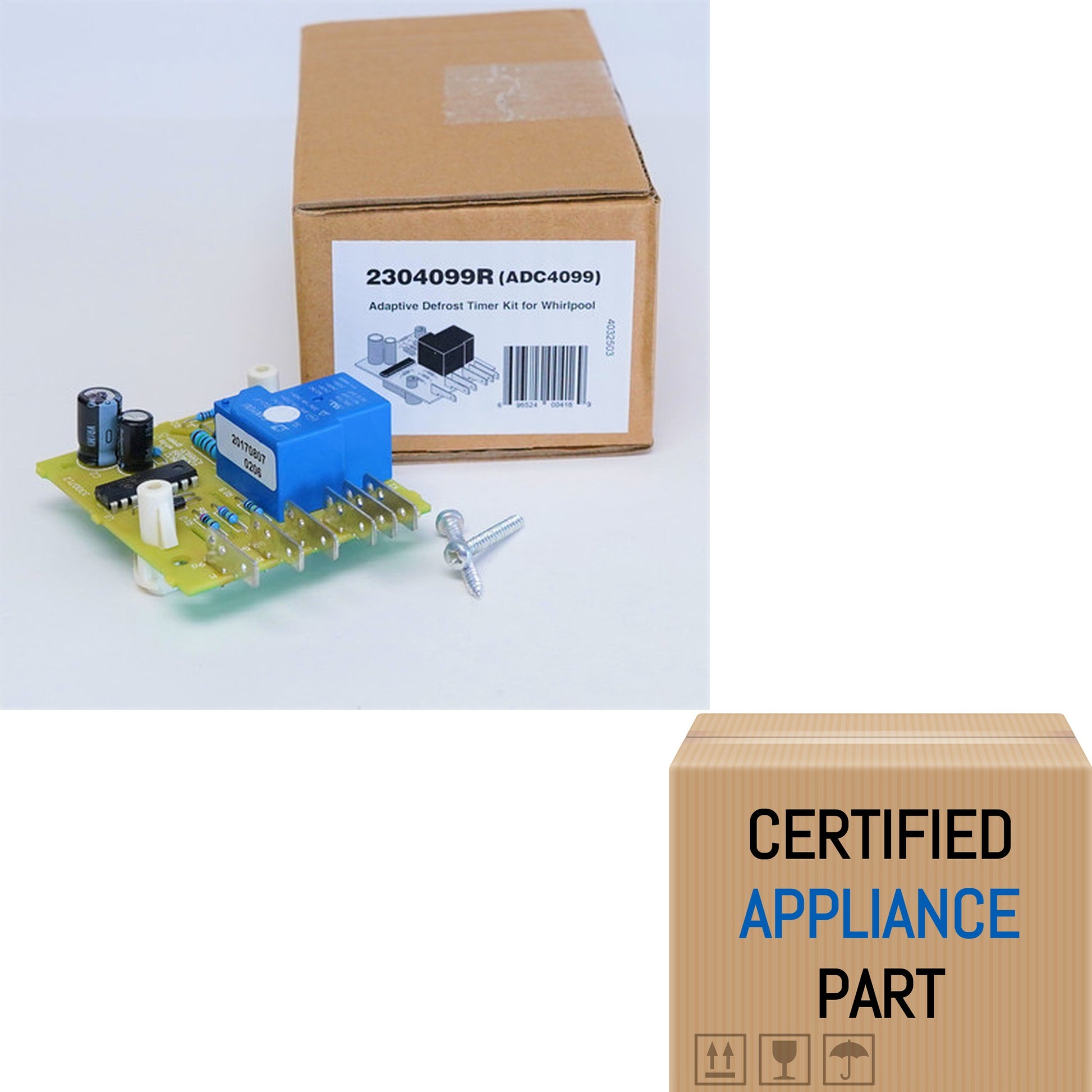 A5 Refrigerator Adaptive Defrost Control Board for KitchenAid WP2304099 AP600713